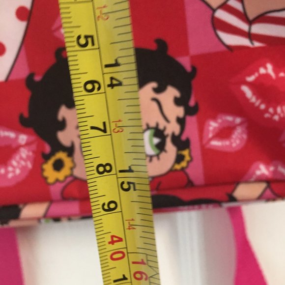 Betty Boop Brand New Pink Red Large Backpack Price is FIRM  14x15  BB1 - Picture 6 of 6
